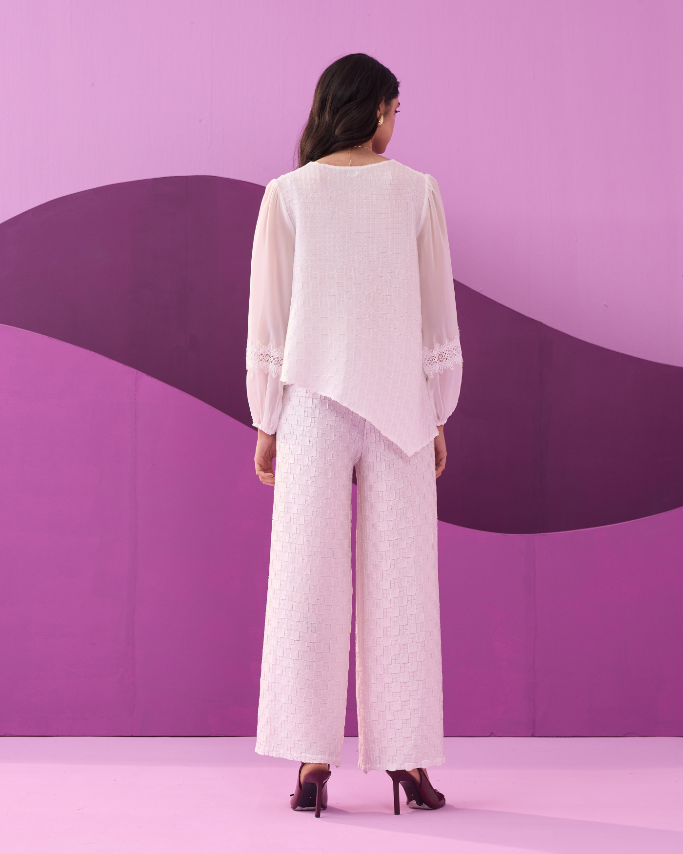 WHITE ALEXA COORD SET