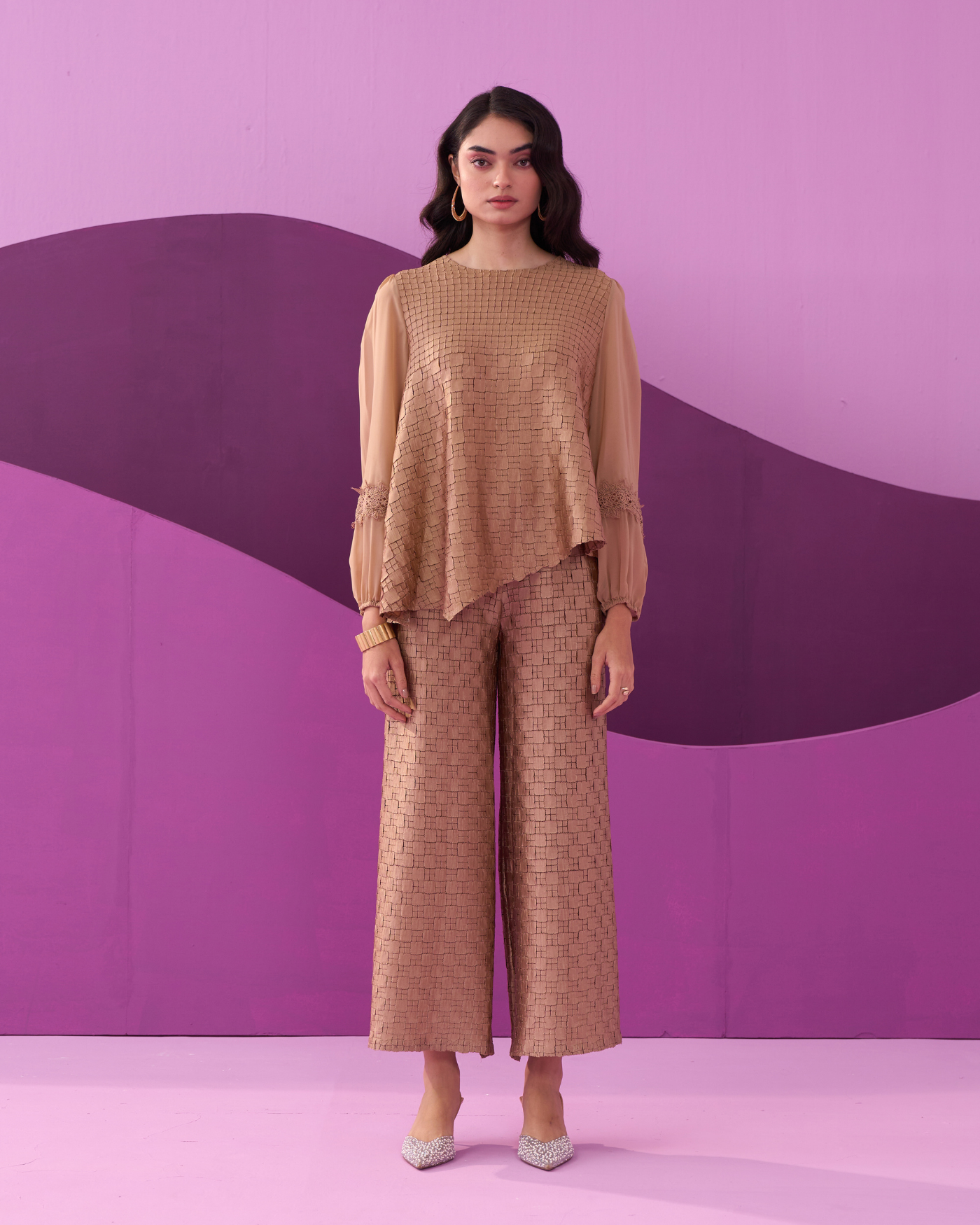 BEIGE ALEXA COORD SET