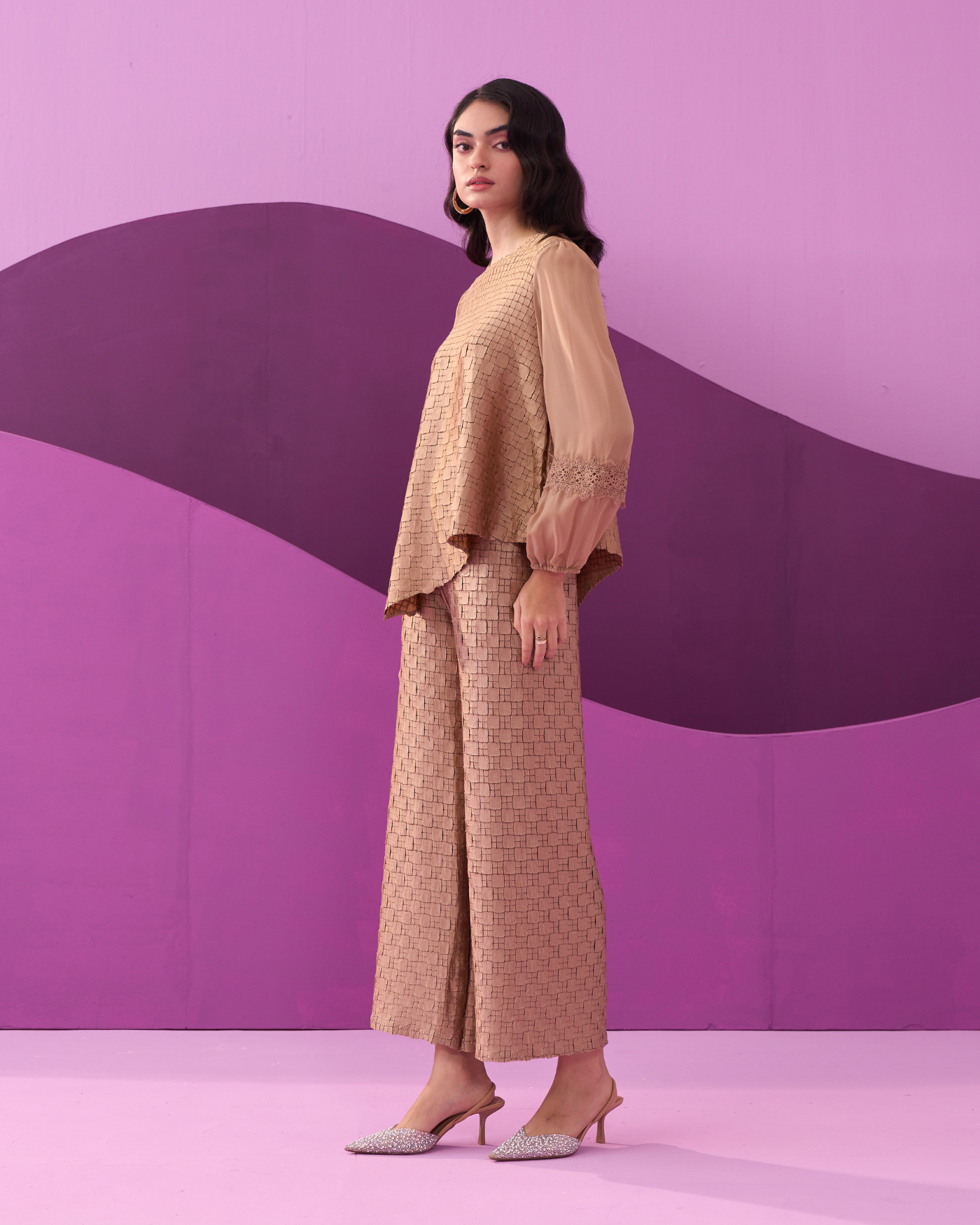 BEIGE ALEXA COORD SET