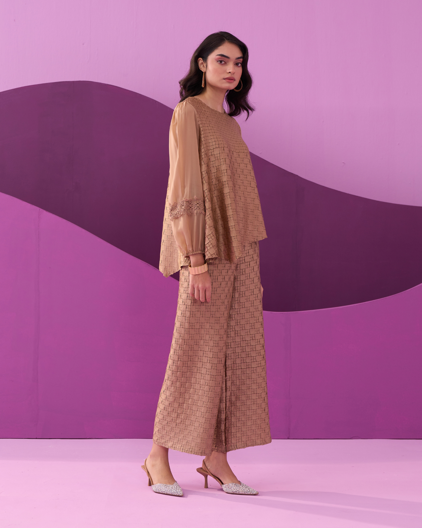 BEIGE ALEXA COORD SET