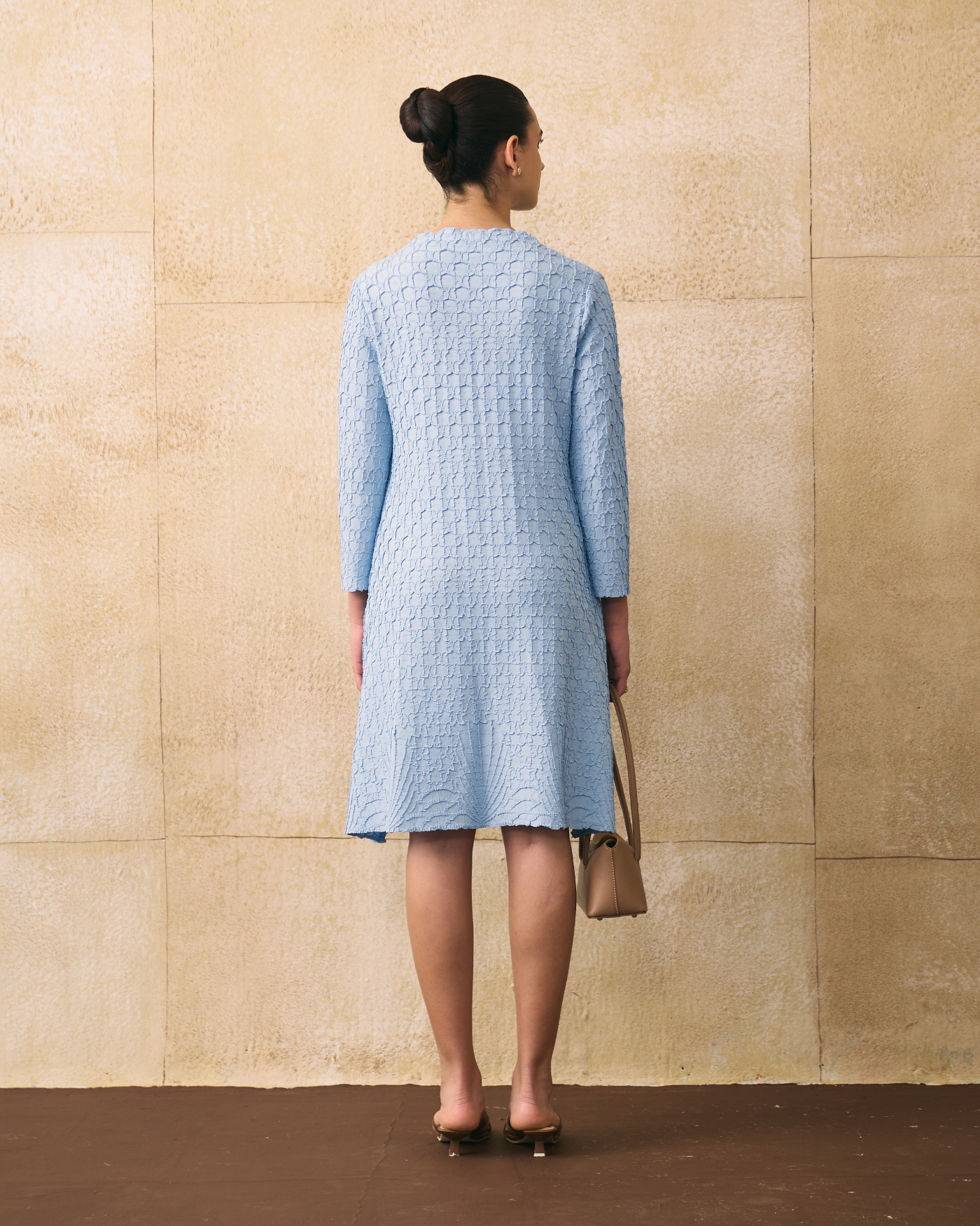 SKY BLUE CORS DRESS