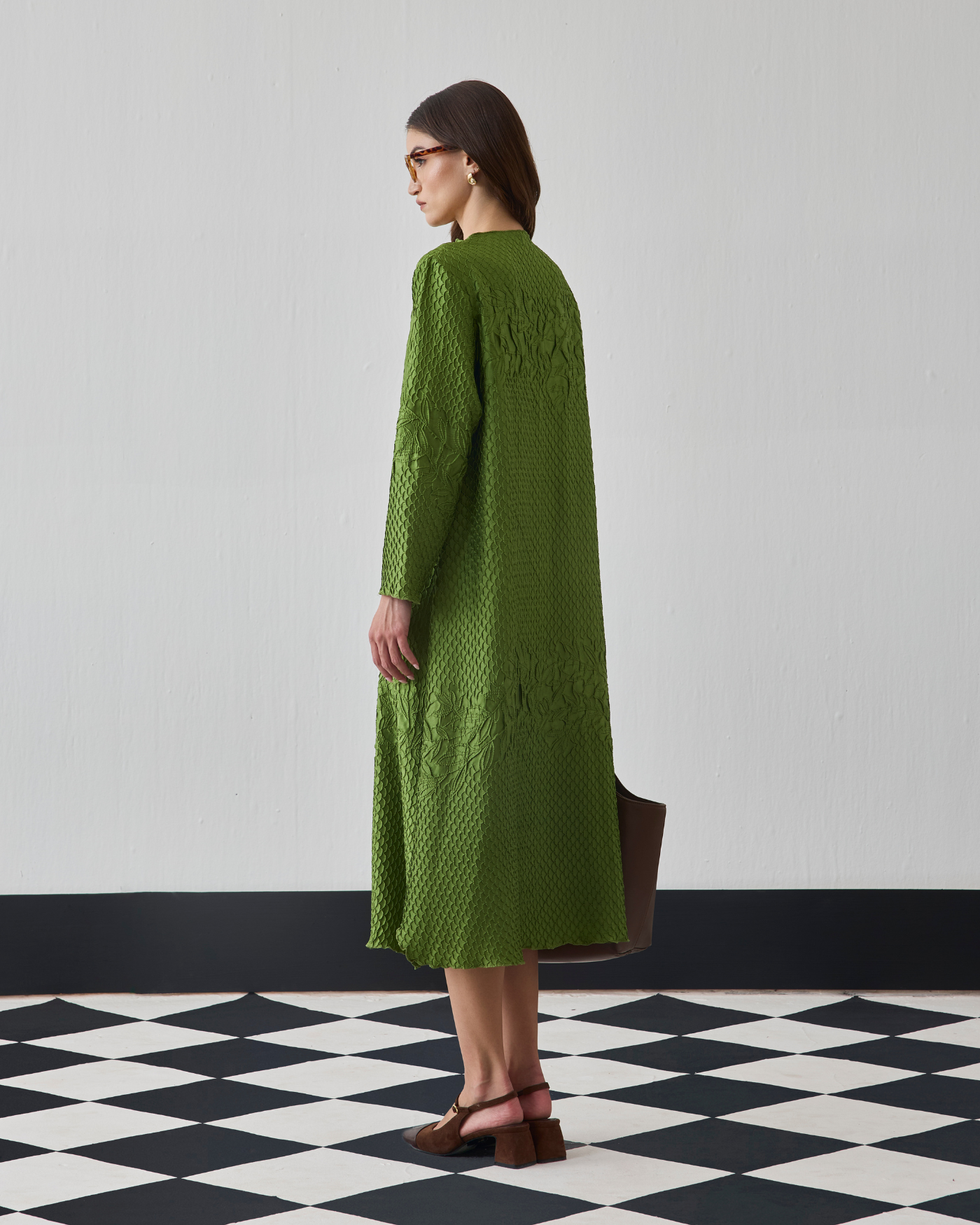 GREEN LILITS DRESS