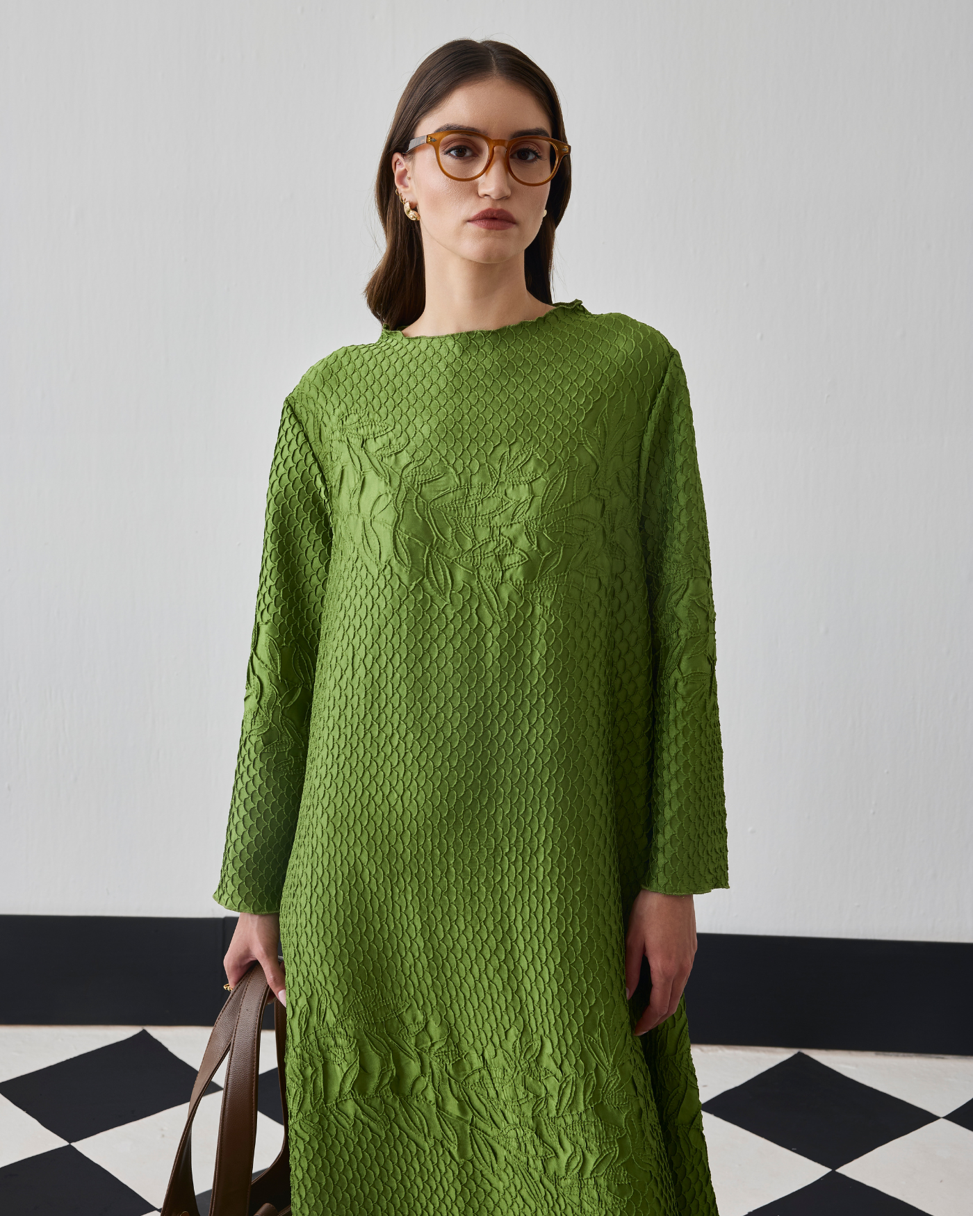 GREEN LILITS DRESS