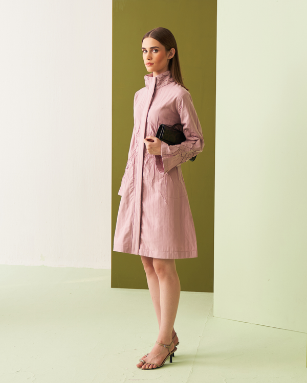 NUDE NIME TRENCH DRESS