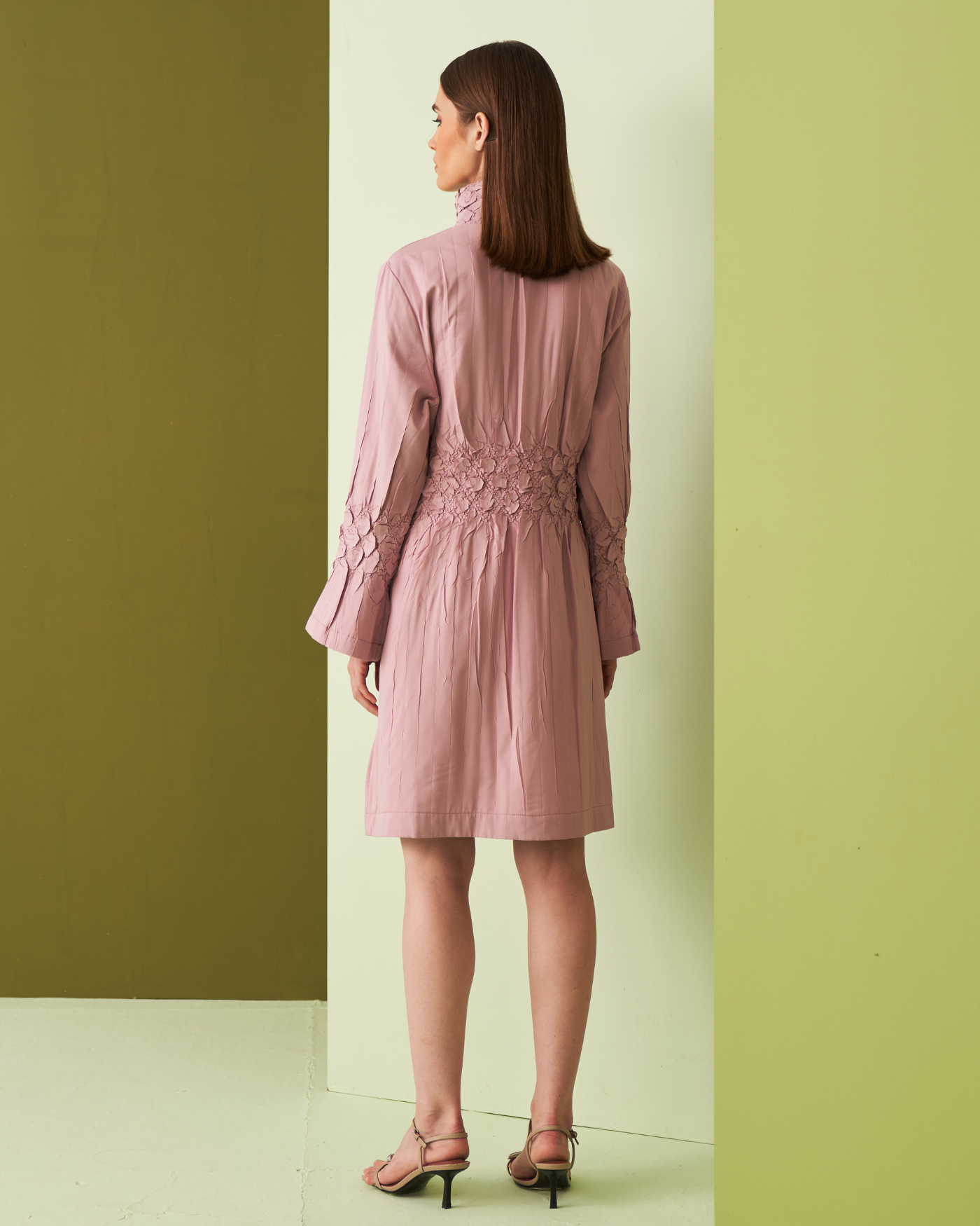 NUDE NIME TRENCH DRESS