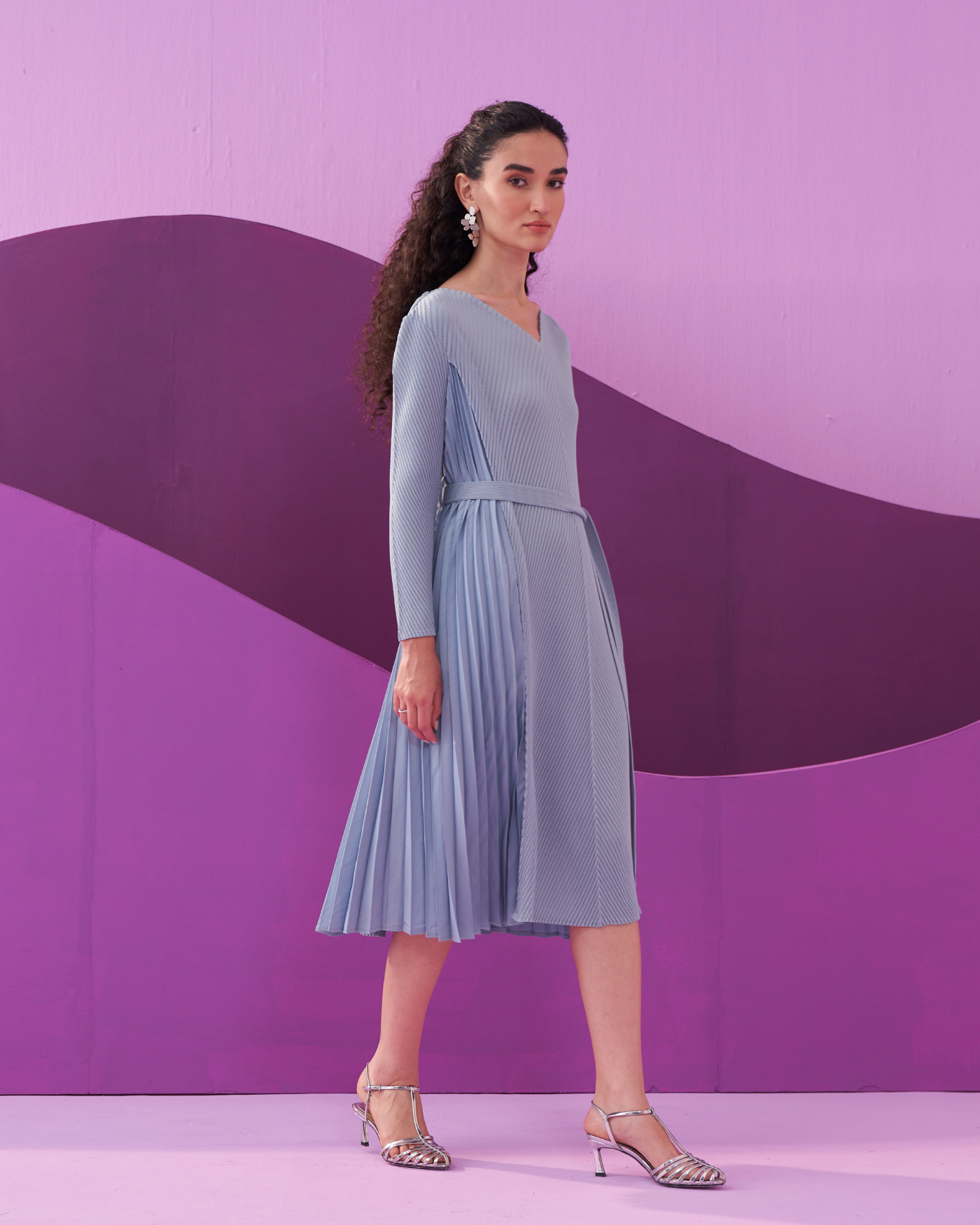 POWDER BLUE ANGNY DRESS