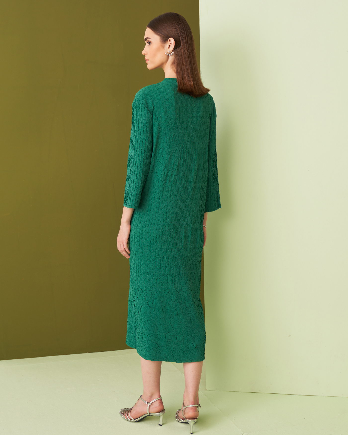GREEN LIDO DRESS