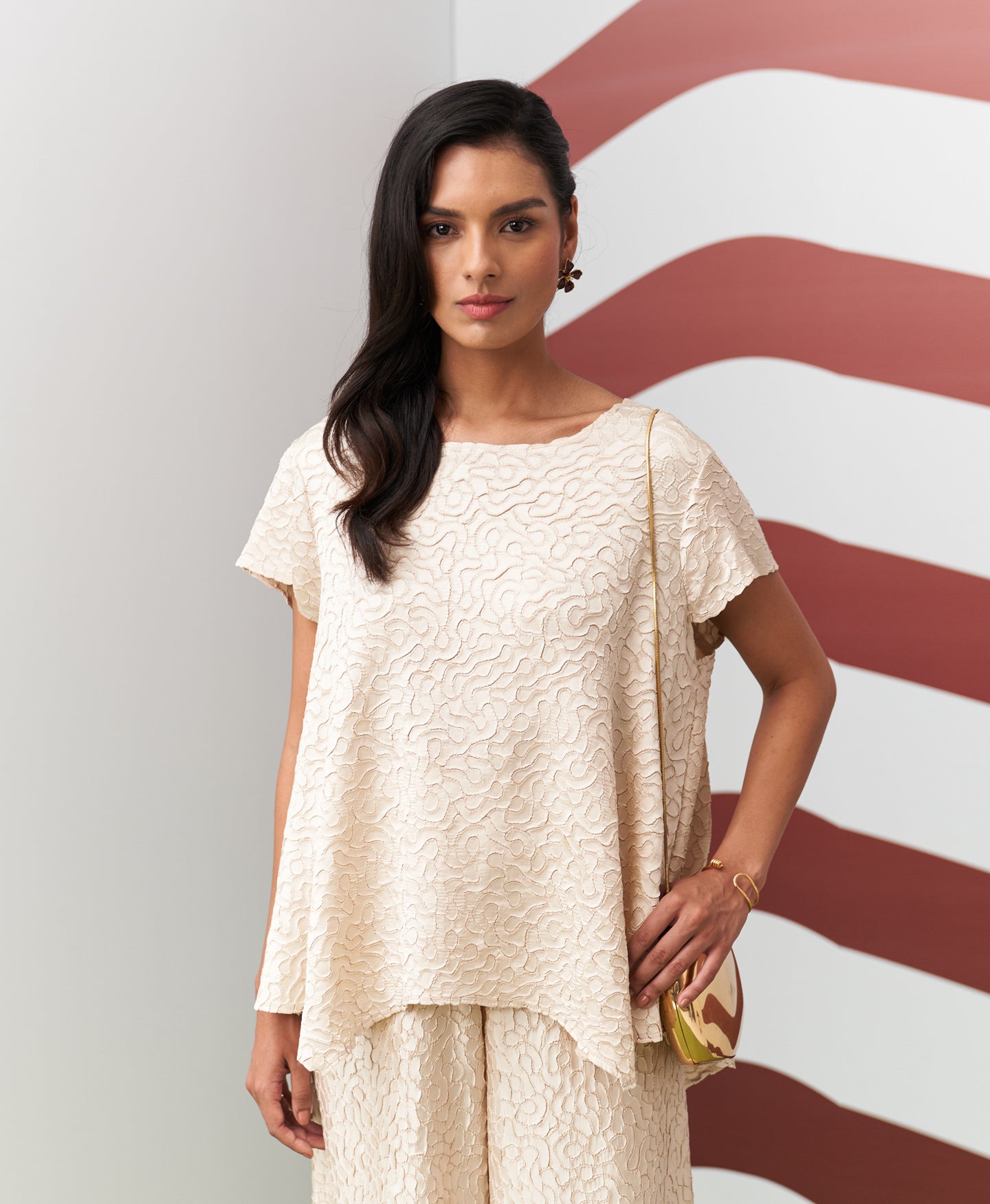 IVORY ALUME COORD SET