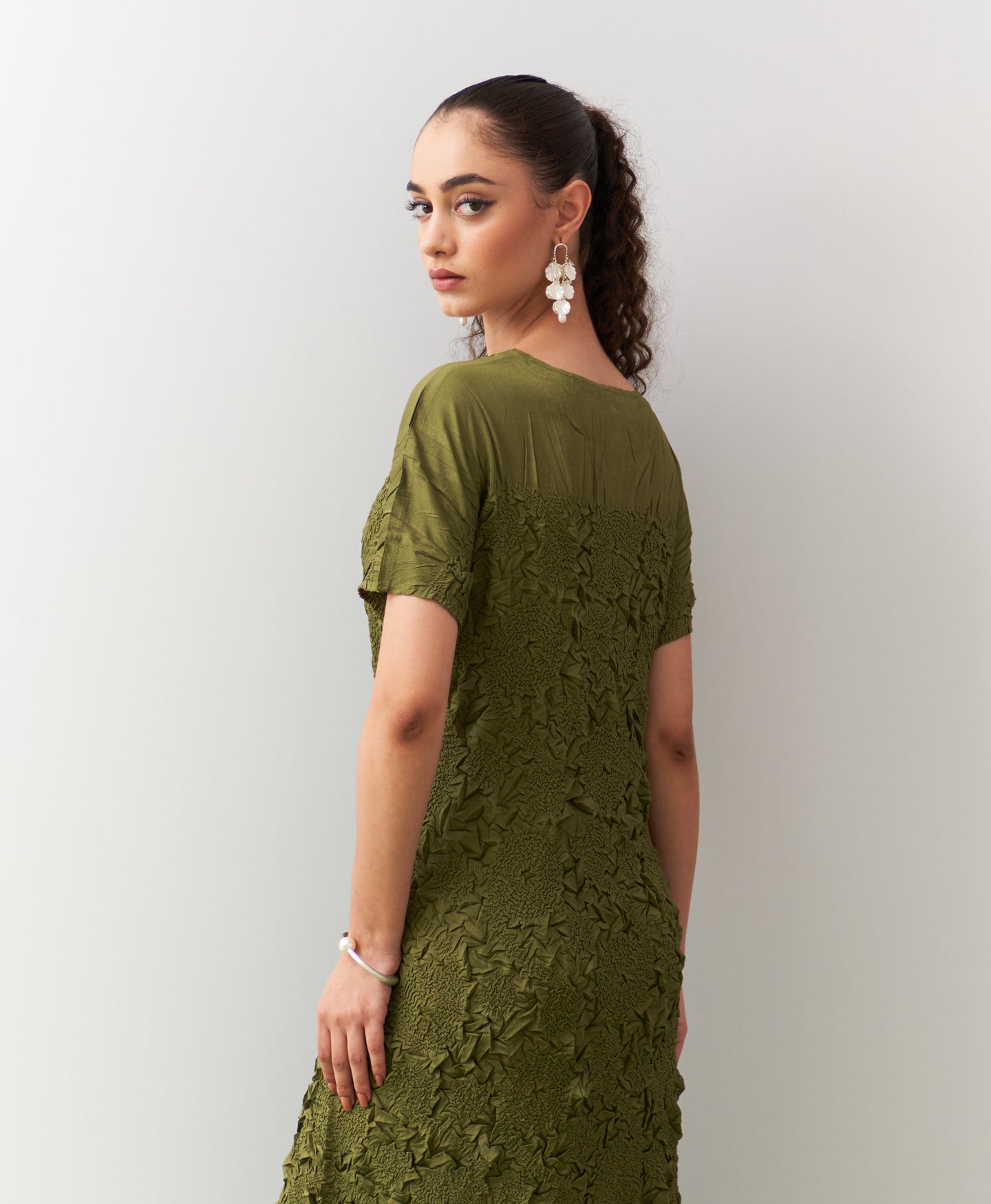GREEN NAPORI DRESS