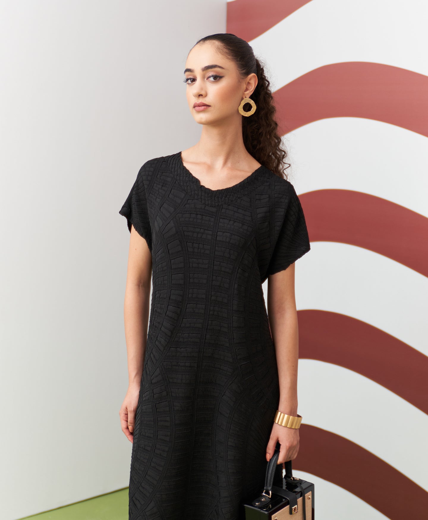 BLACK WILLIA DRESS