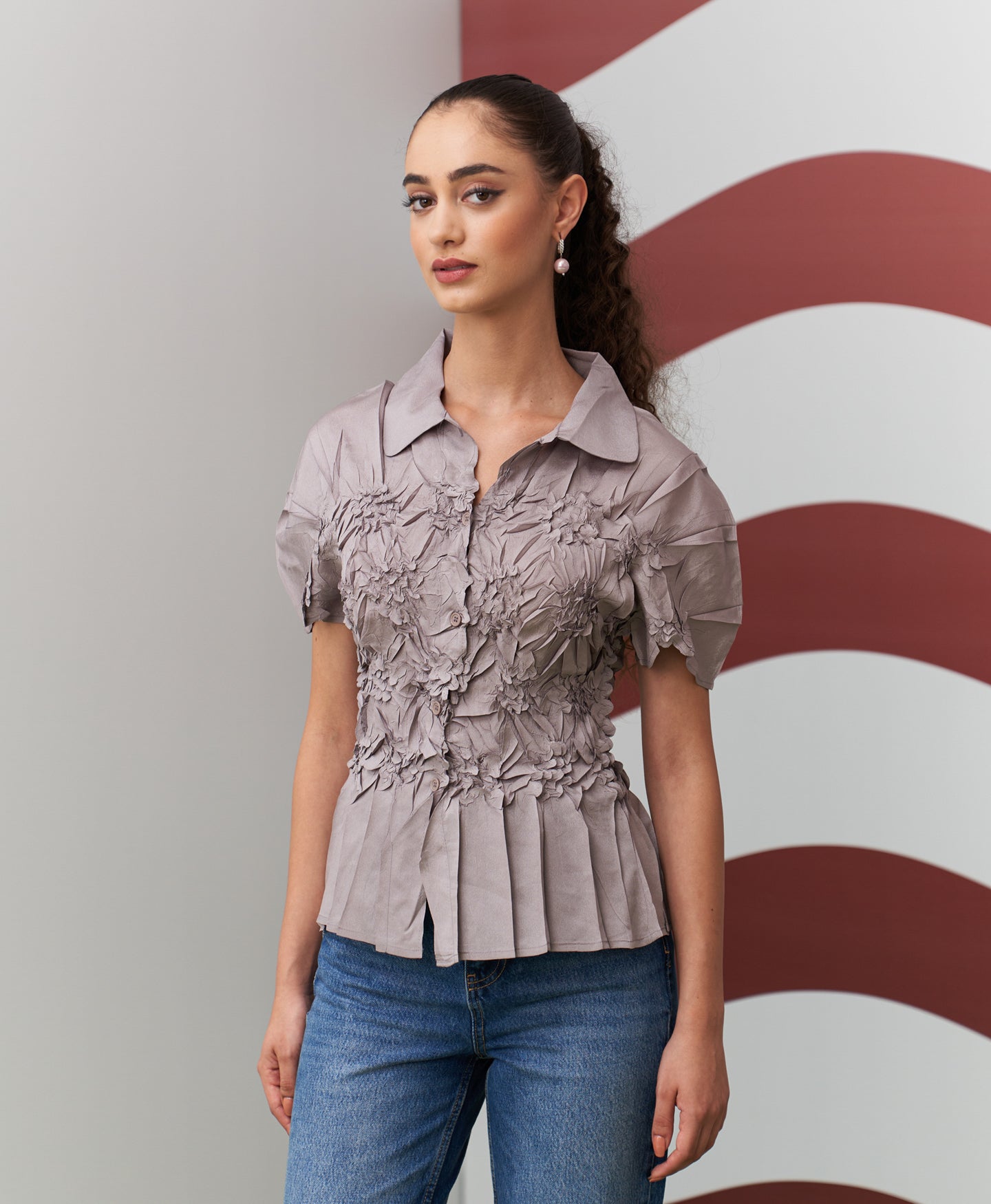 GREY HIRO TOP