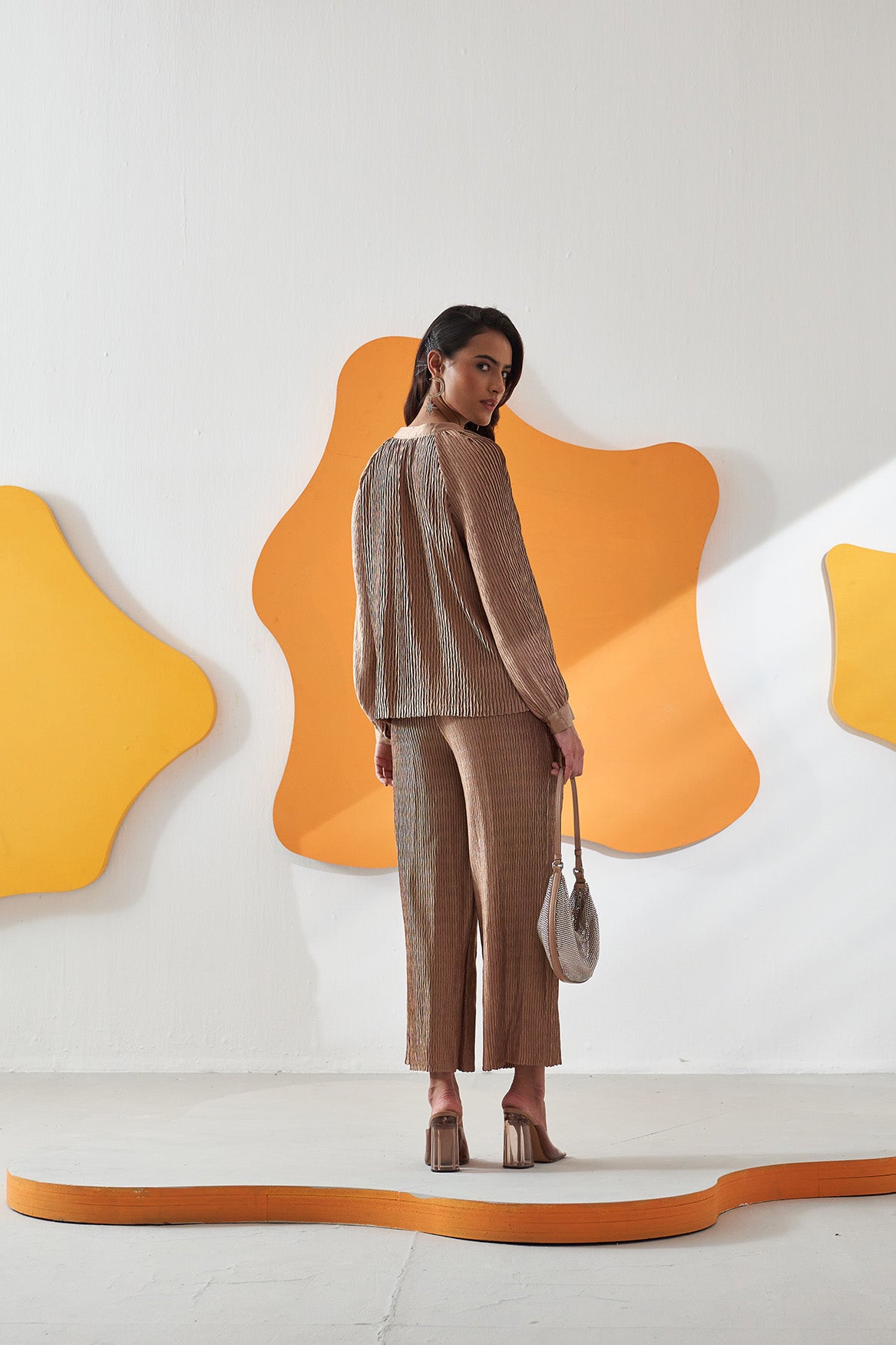 BROWN WEEKEND COORD SET