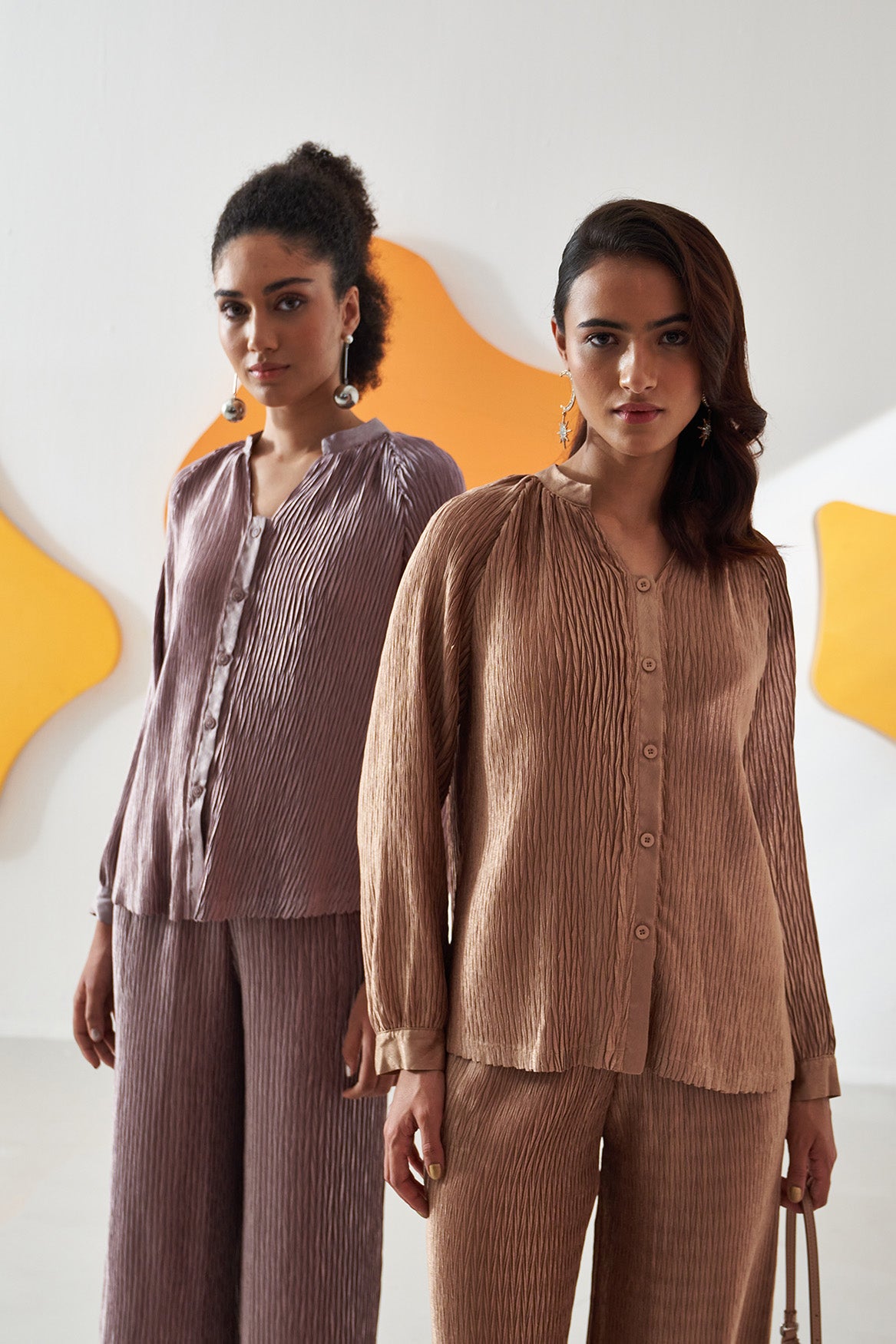 BROWN WEEKEND COORD SET