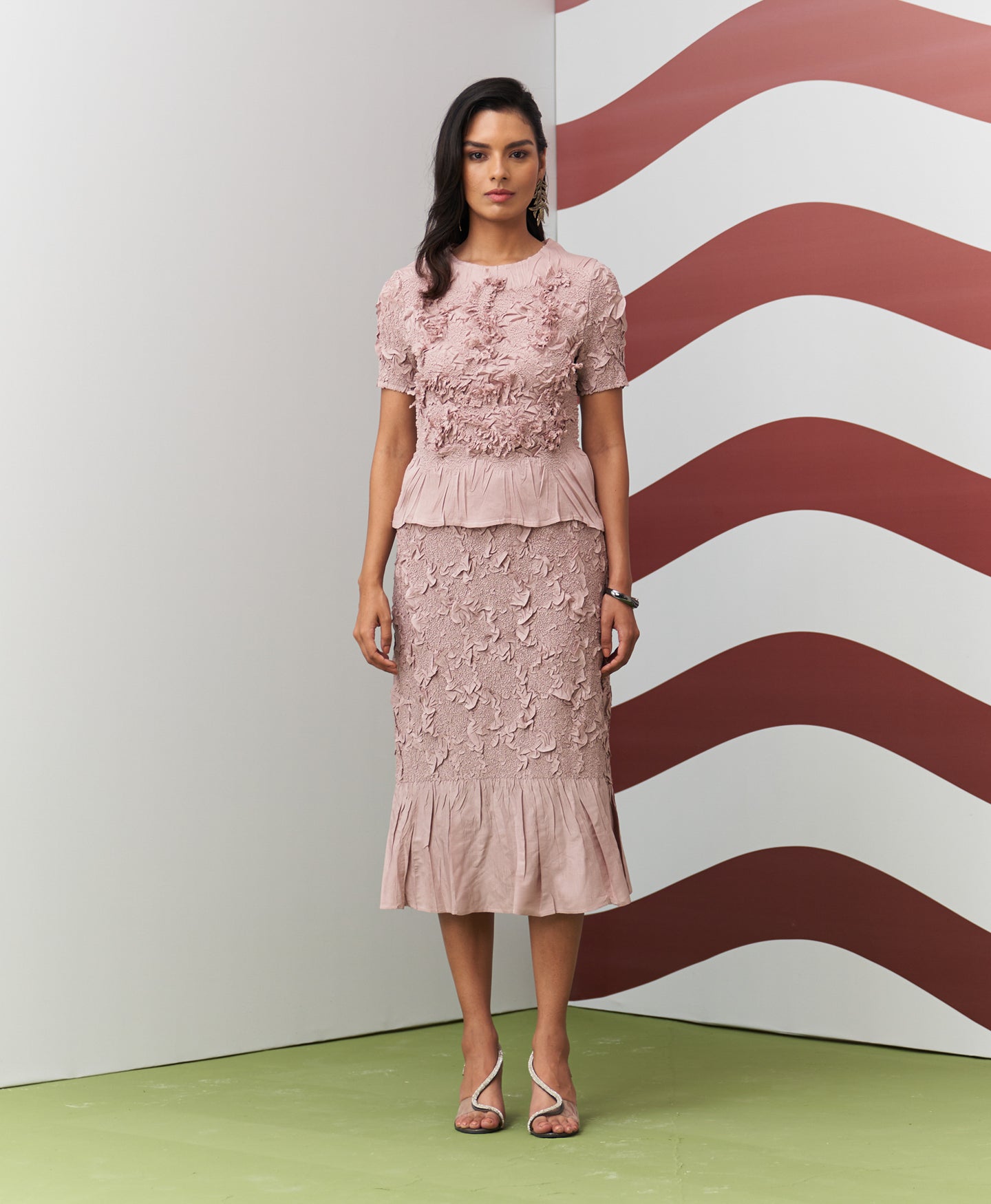 NUDE ASTER SKIRT SET