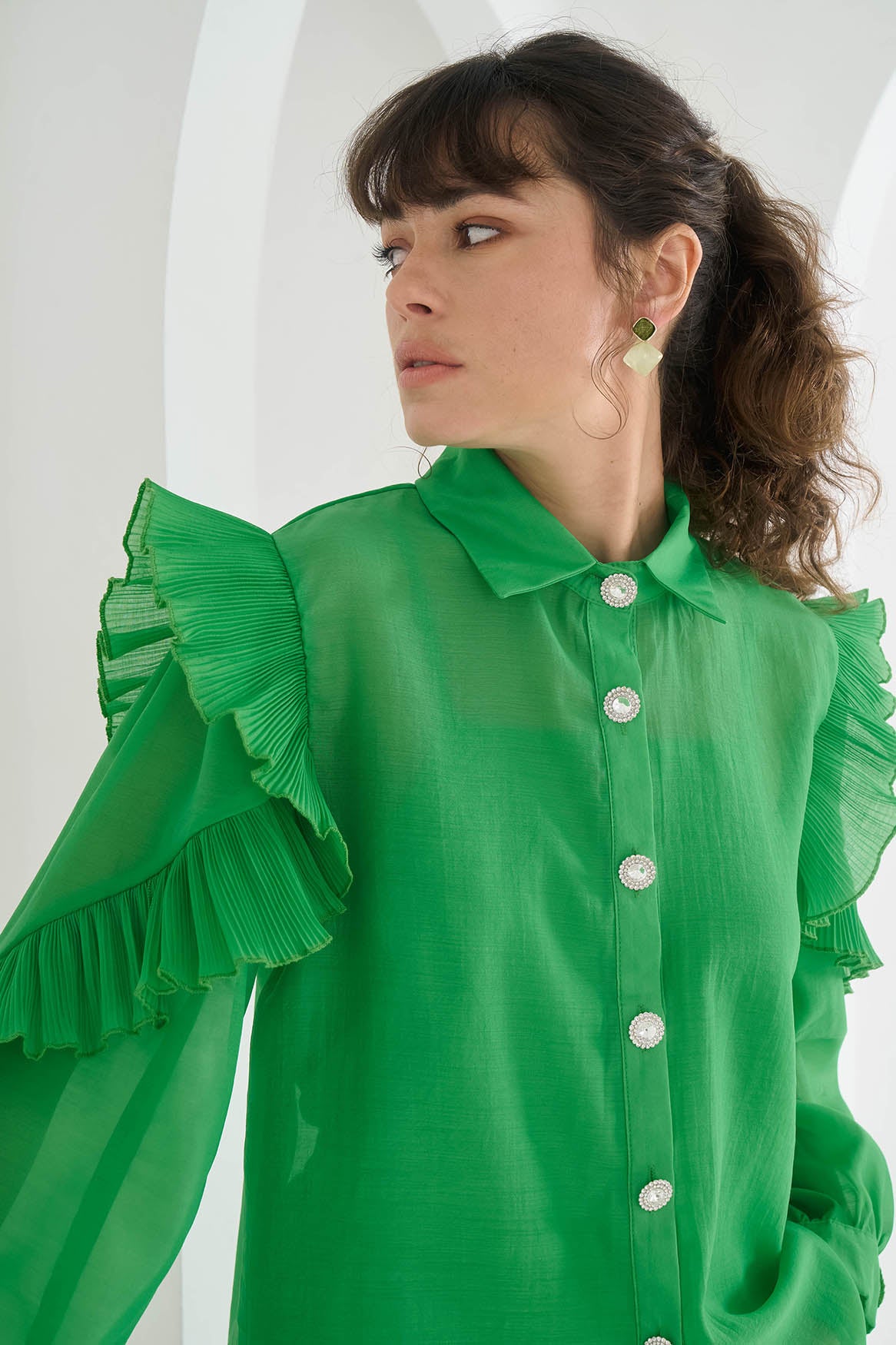 GREEN MATIE SHIRT