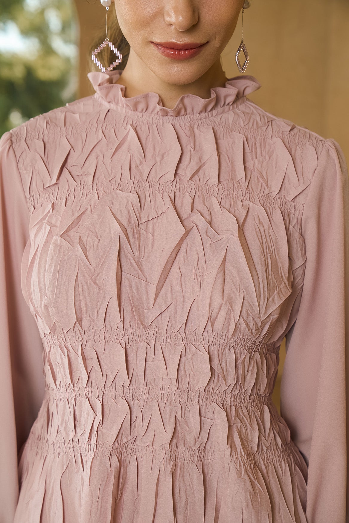 NUDE SAASHAA TEXTURED TOP