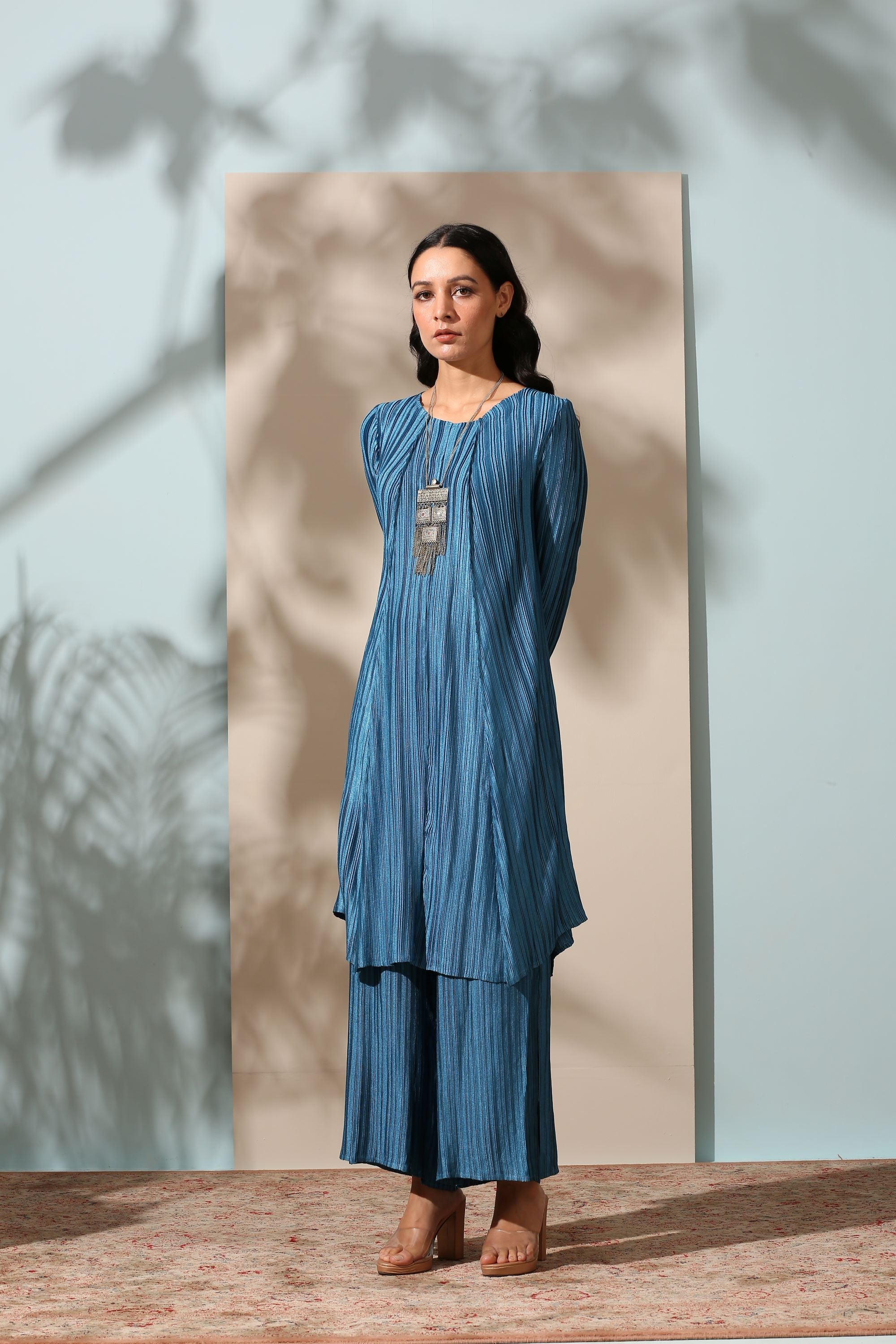 COBALT KURTI SET