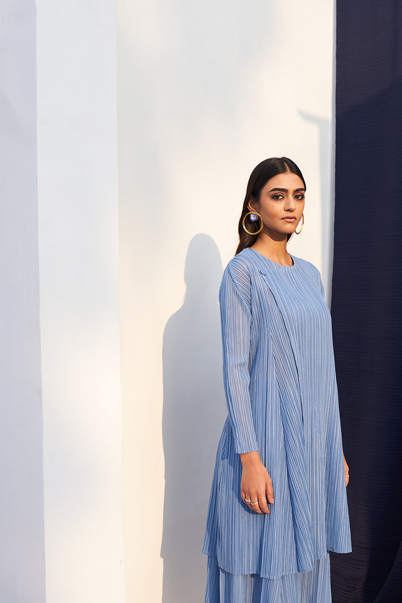 Buy Wonderful WSR247 Firuzeh Indigo Kurta Online | Kessa | Kurta neck design,  Girls fashion tops, Designs for dresses