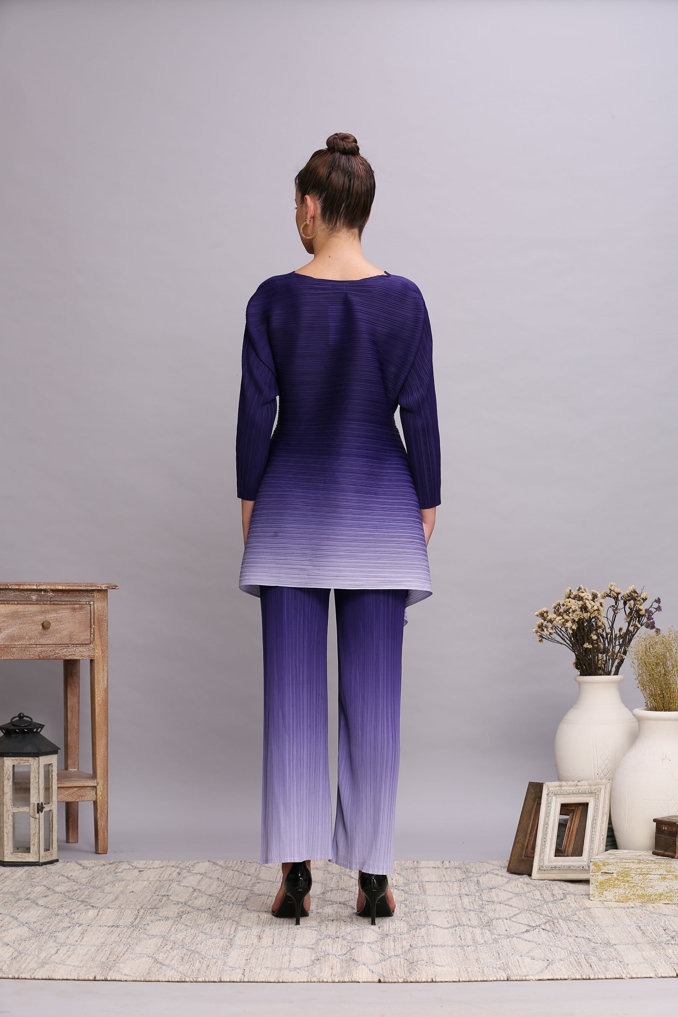 PURPLE OMBRE CO-ORD SET